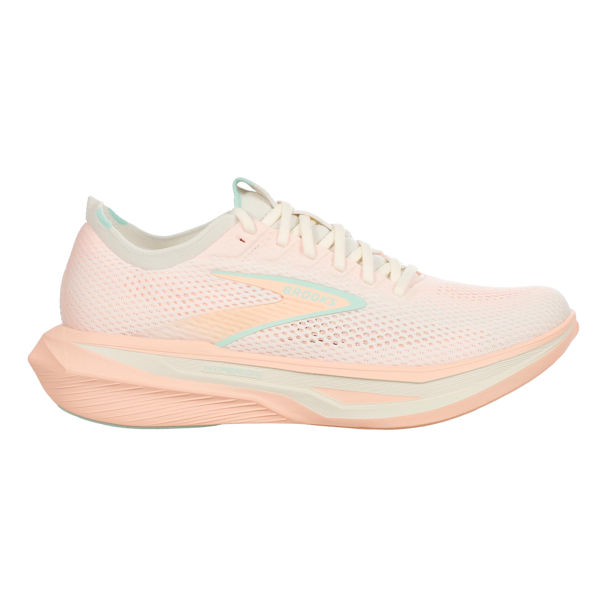 Brooks Hyperion 3 Neutrale schoen Dames - crème, koraal