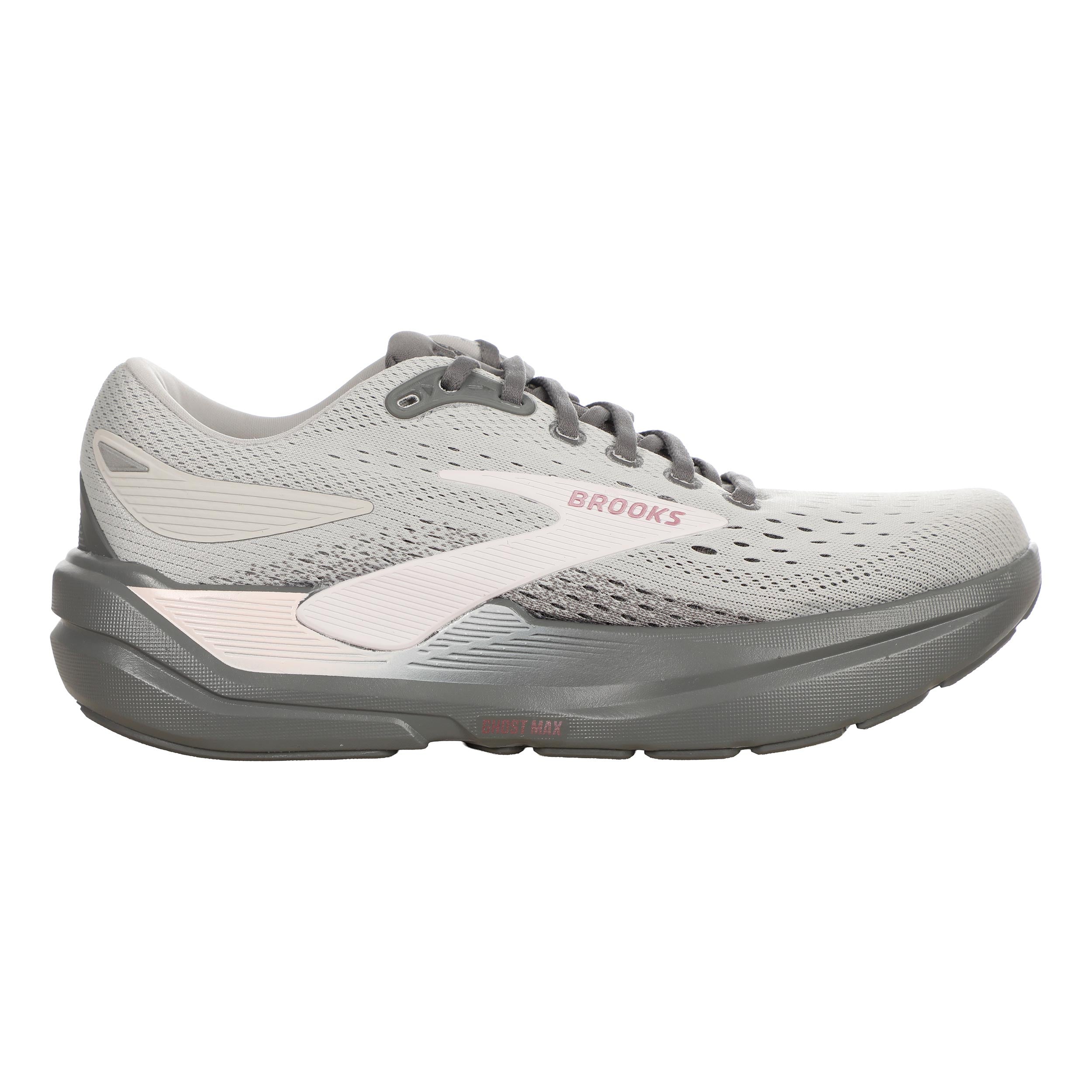 Brooks Ghost Max 3 Neutrale schoen Dames - grijs, roze