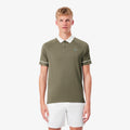 Polo Heren - kaki, wit