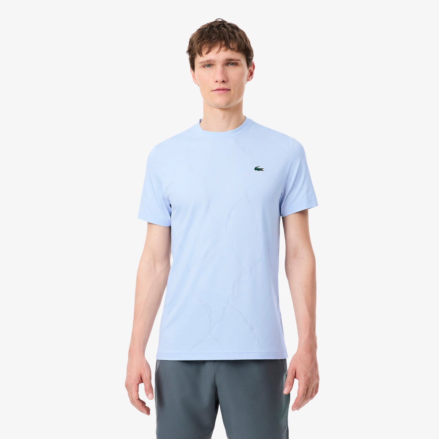 Lacoste T-shirt Heren - lichtblauw