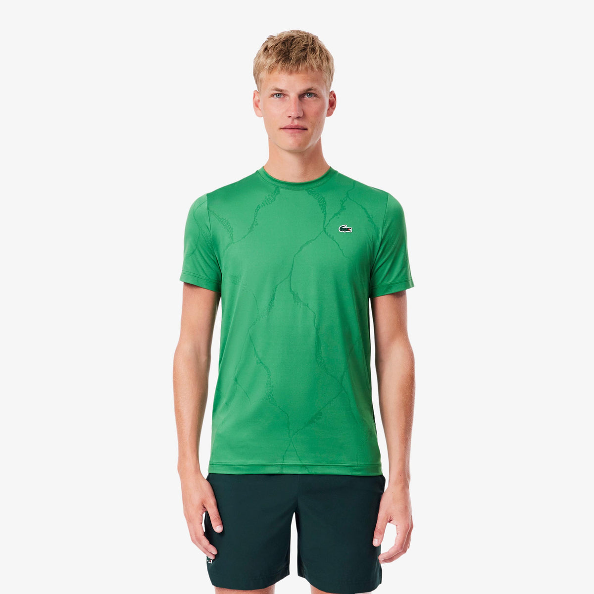 Lacoste T-shirt Heren - groen
