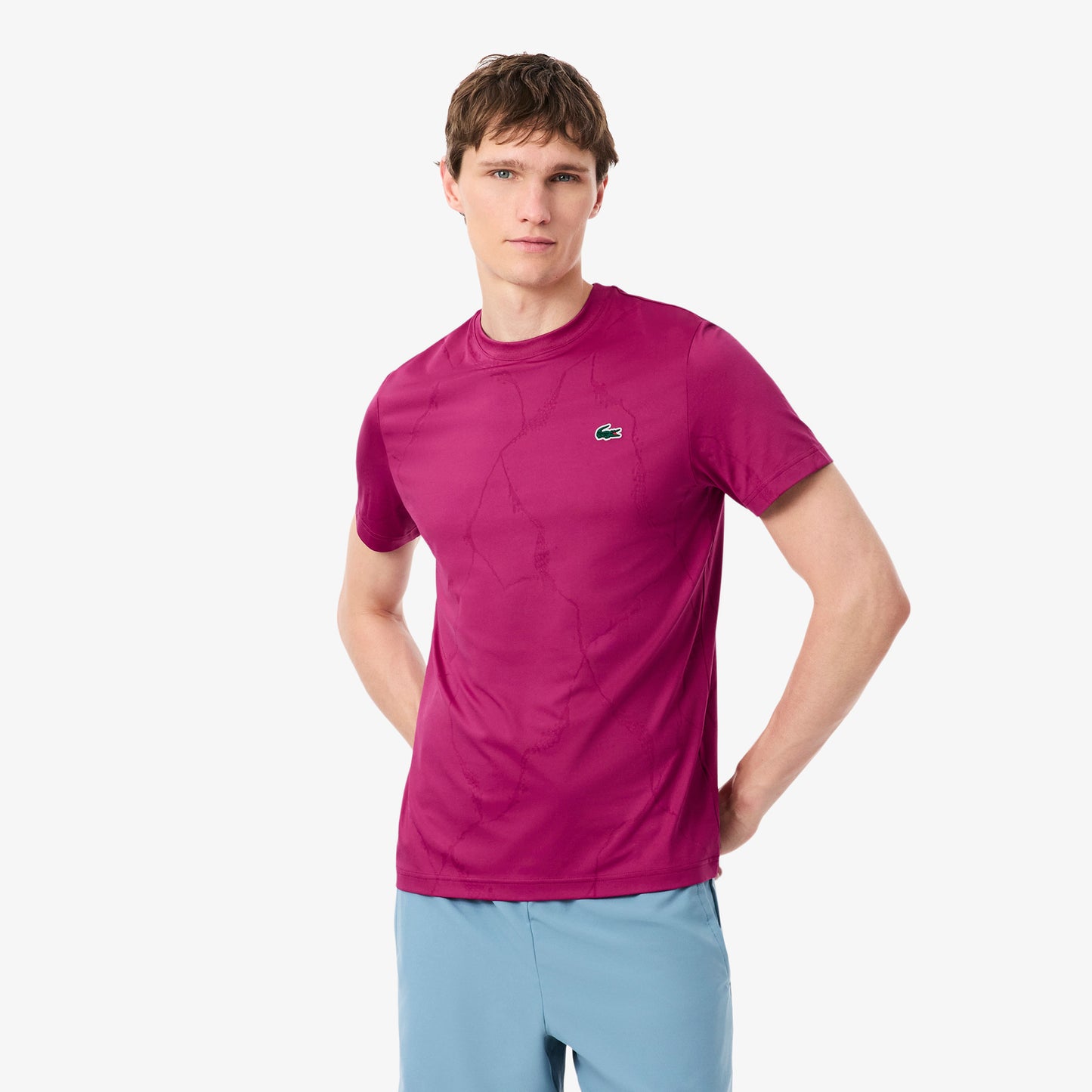 Lacoste T-shirt Heren - bes