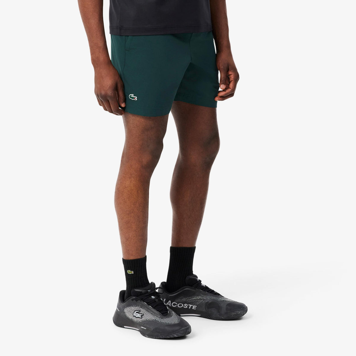 Lacoste Shorts Heren - donkergroen