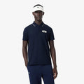 Polo Heren - donkerblauw, wit