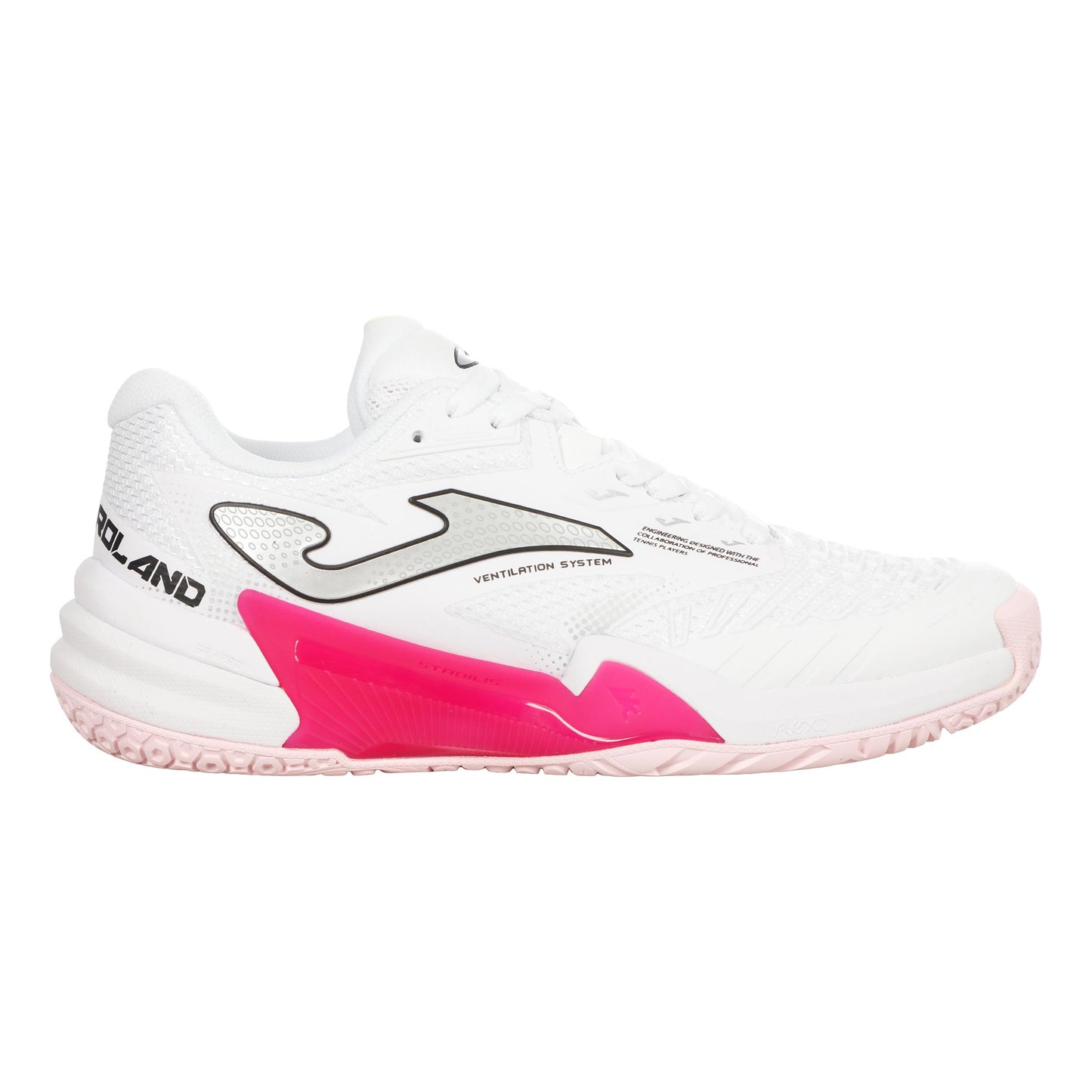 Joma Roland Allcourt schoen Dames - wit, roze