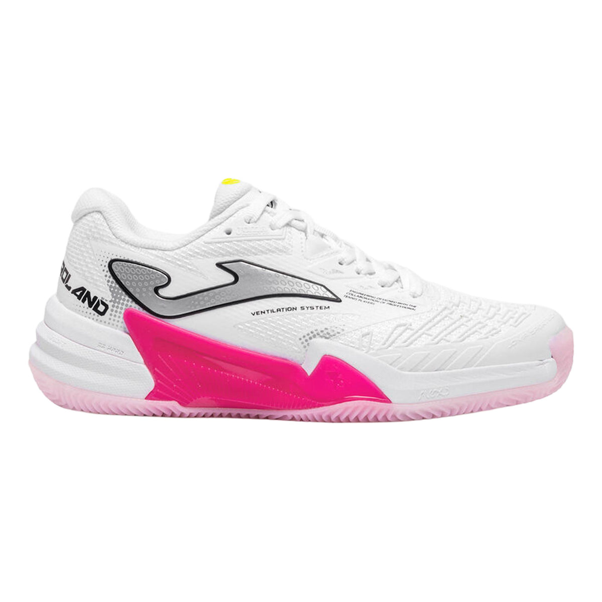 Joma Roland Gravelschoen Heren - wit, turkoois