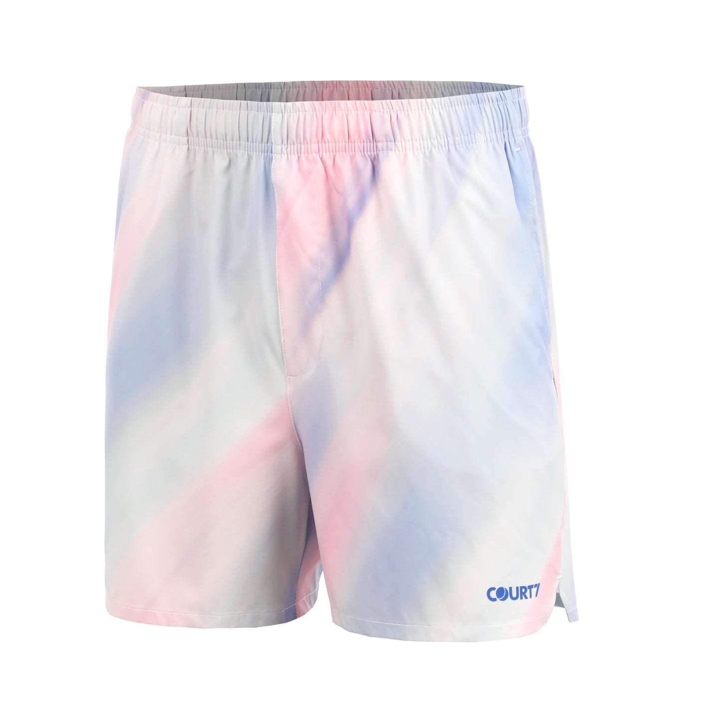 COURT7 Dual Pocket 5in Shorts Heren - lichtblauw, veelkleurig