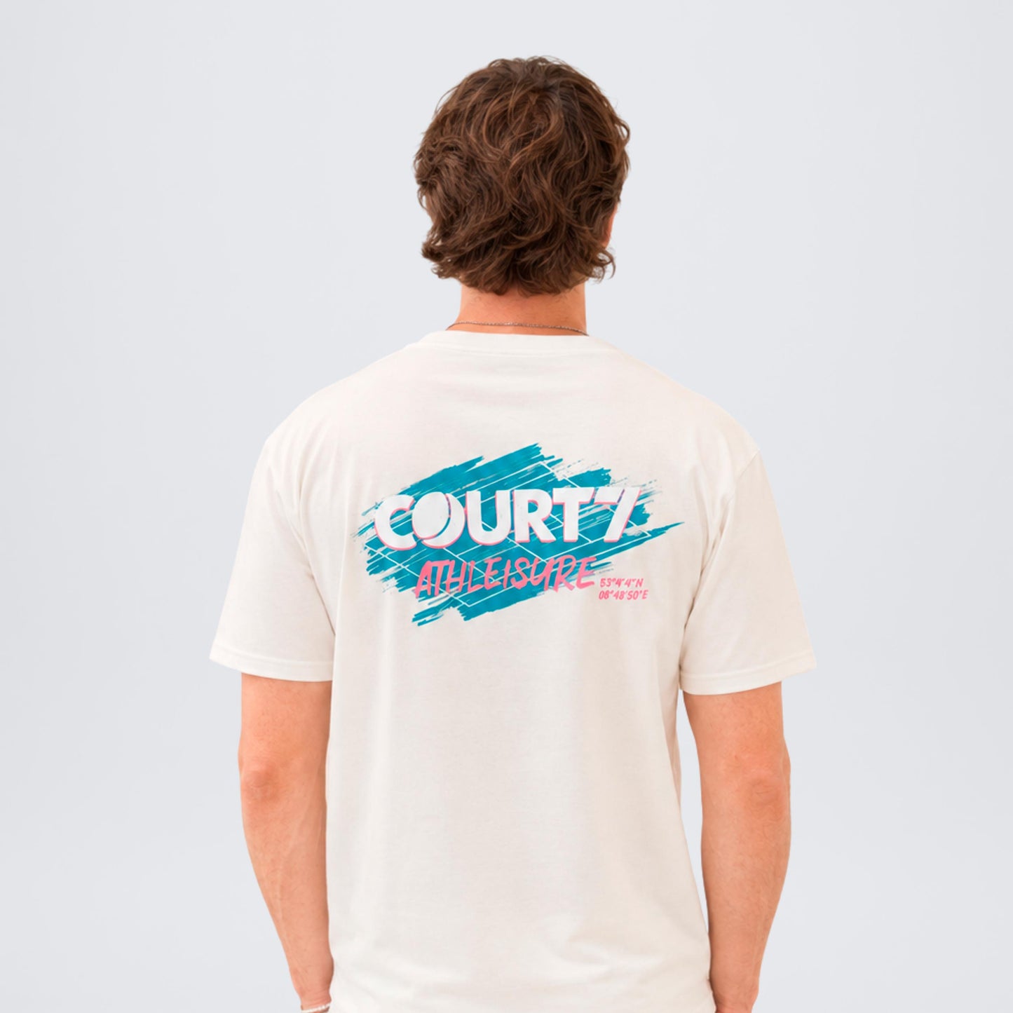 COURT7 AD-IN T-shirt Unisex - wit