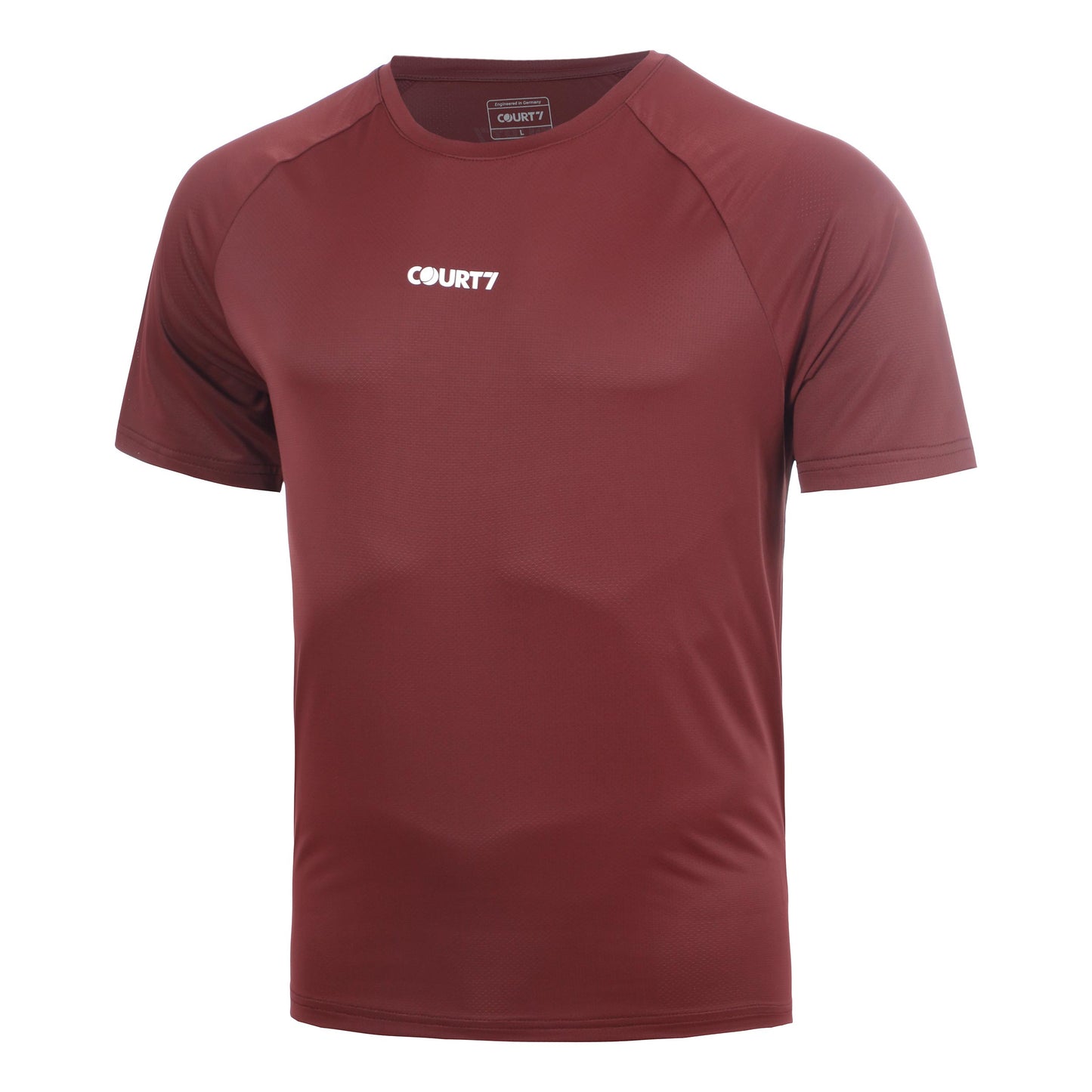 COURT7 Performance T-shirt Heren - rood