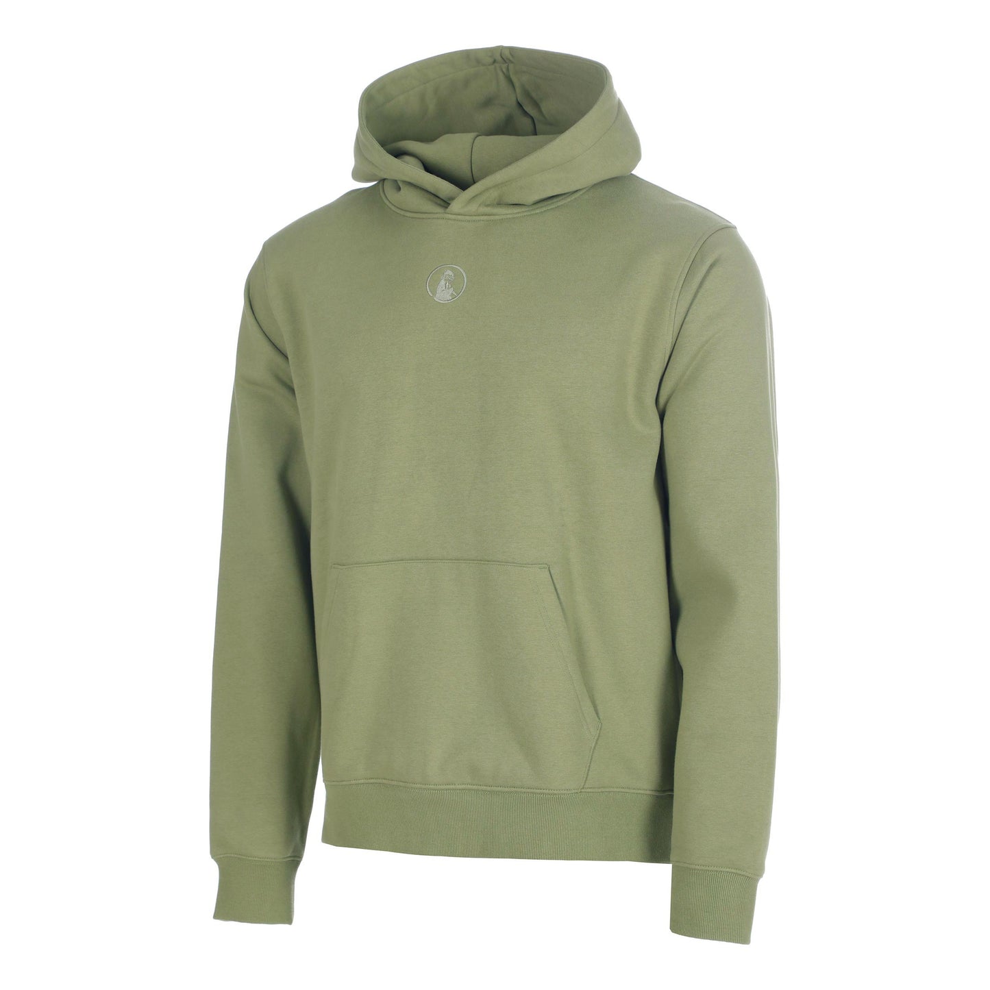 Quiet Please Club House Loose Fit Sweater met capuchon Heren - kaki