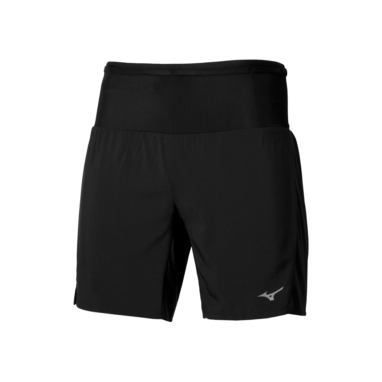 Mizuno Multi Pocket 2in1 Hardloopshorts Heren - zwart