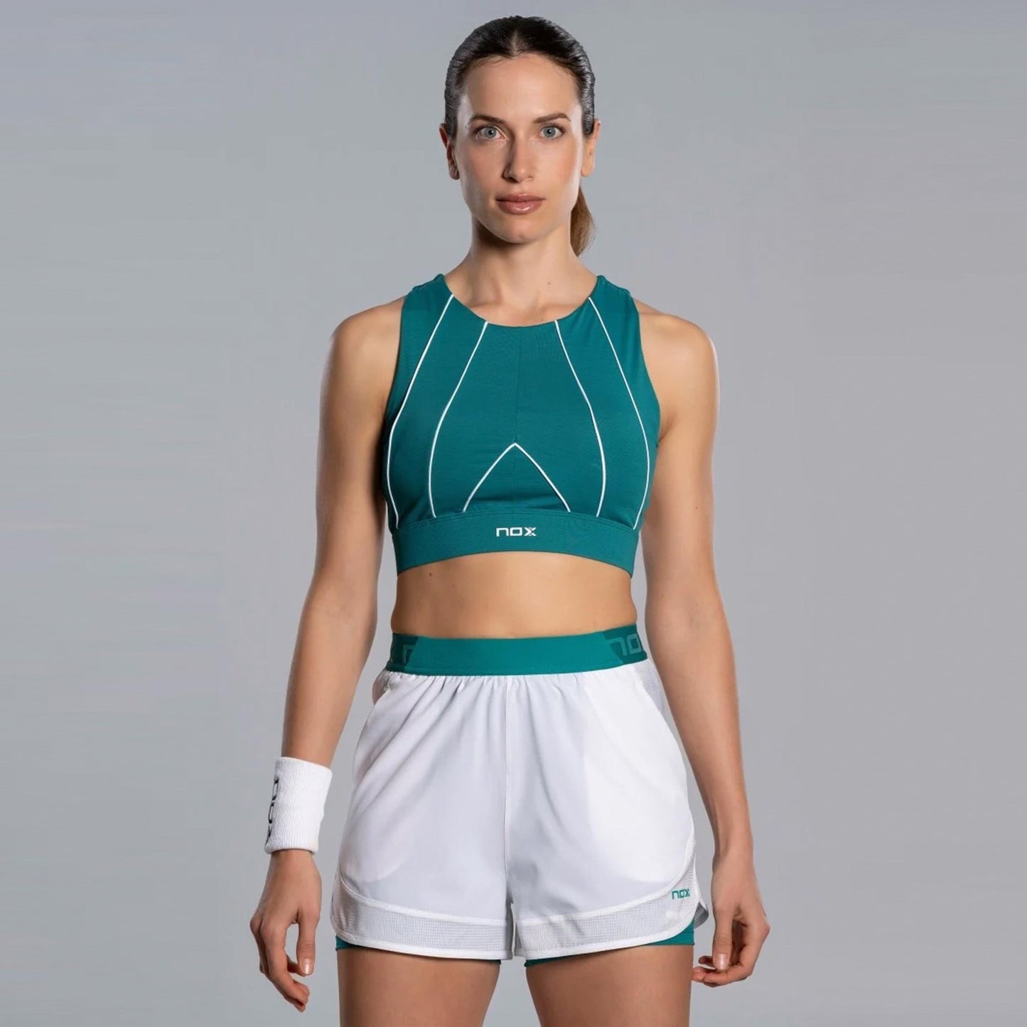 NOX Pro Tanktop Dames - blauwgroen