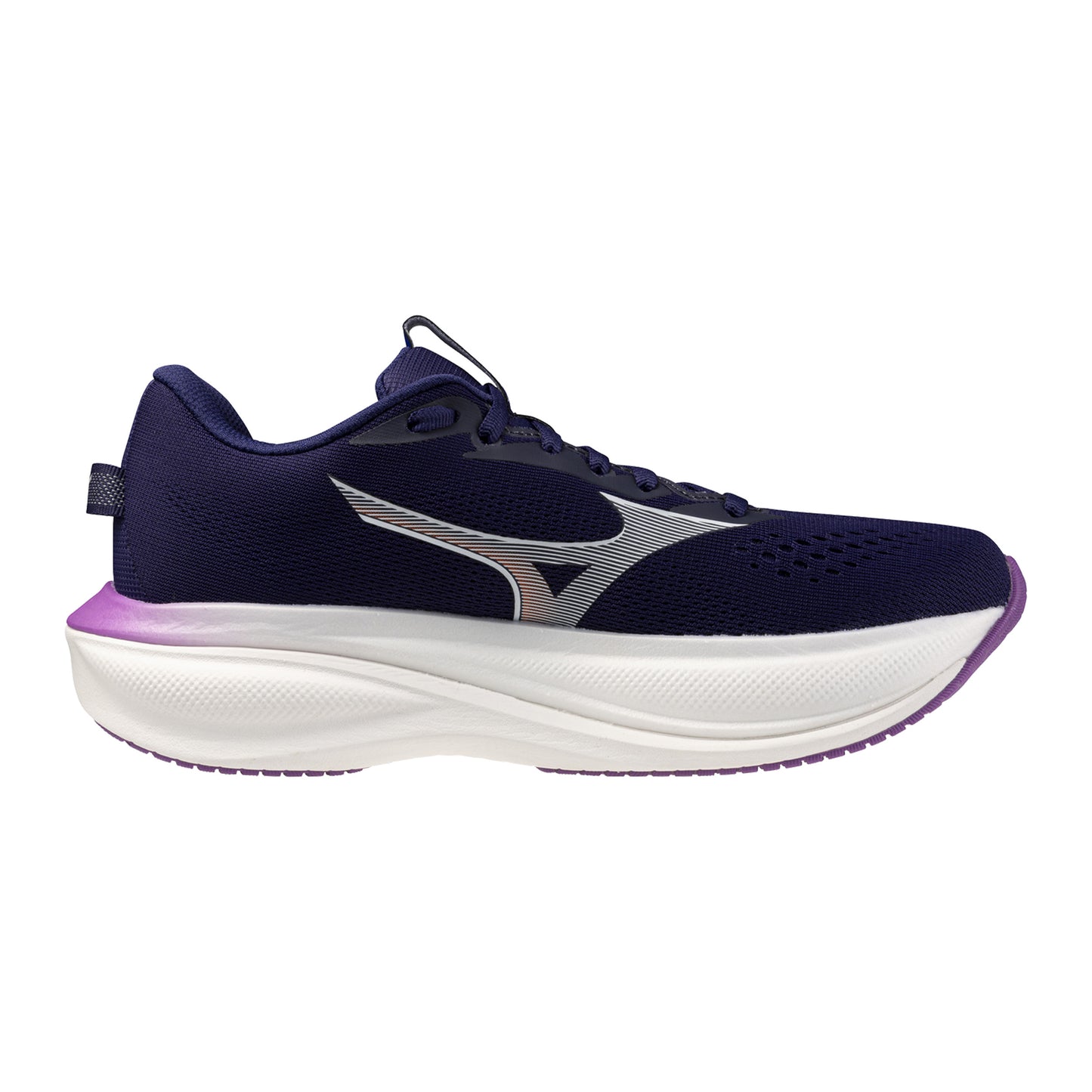 Mizuno Wave Rider 30  Neutrale schoen Dames - donkerblauw, lila