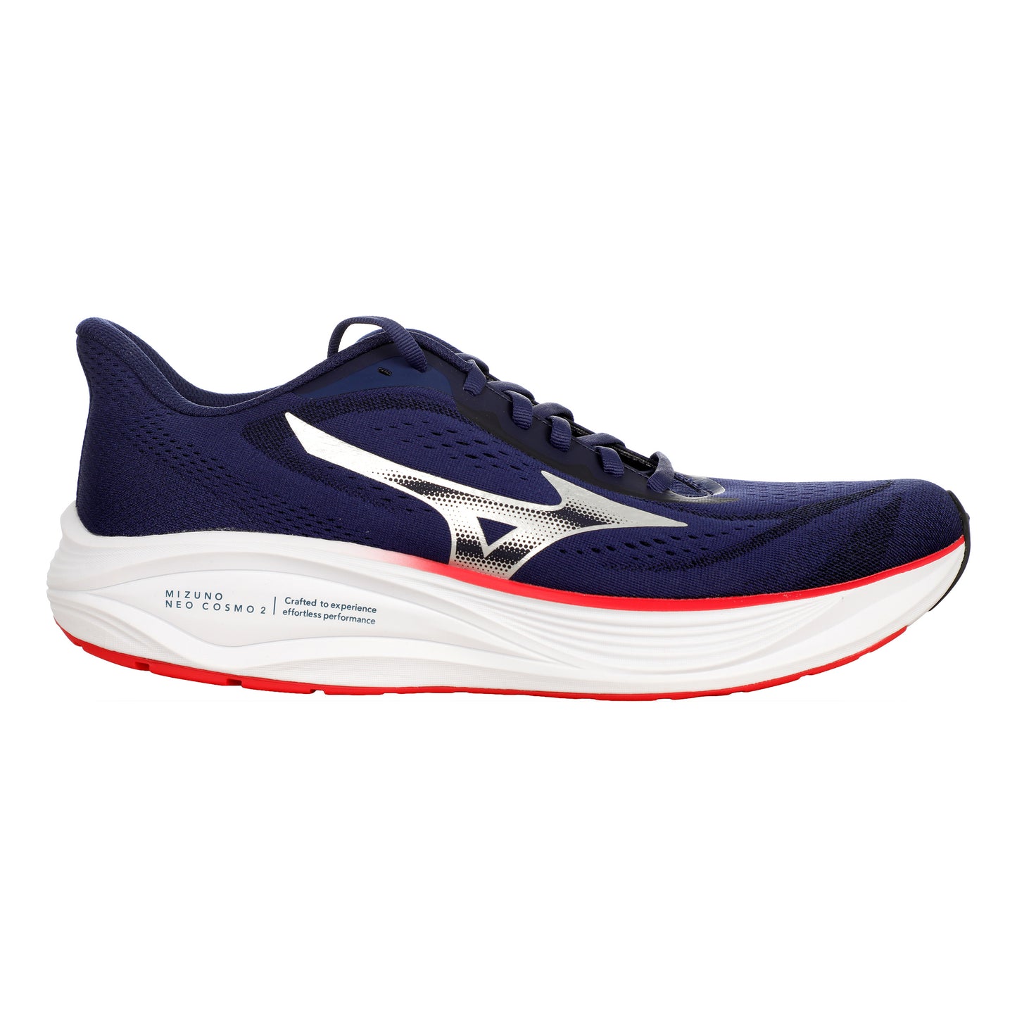 Mizuno Neo Cosmo 2  Neutrale schoen Heren - donkerblauw, rood