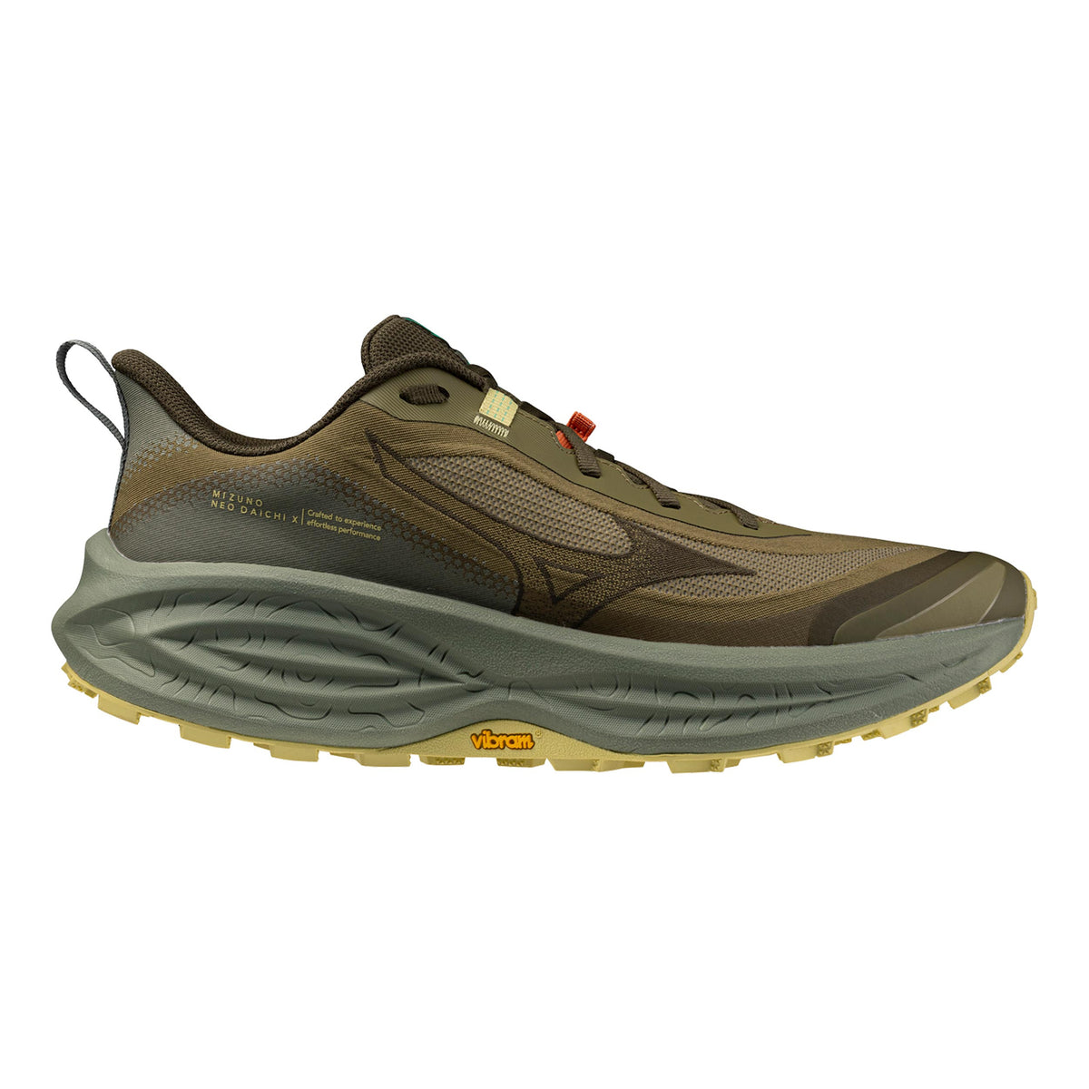 Mizuno Neo Daichi 10  Trailschoen Heren - olijf, salie