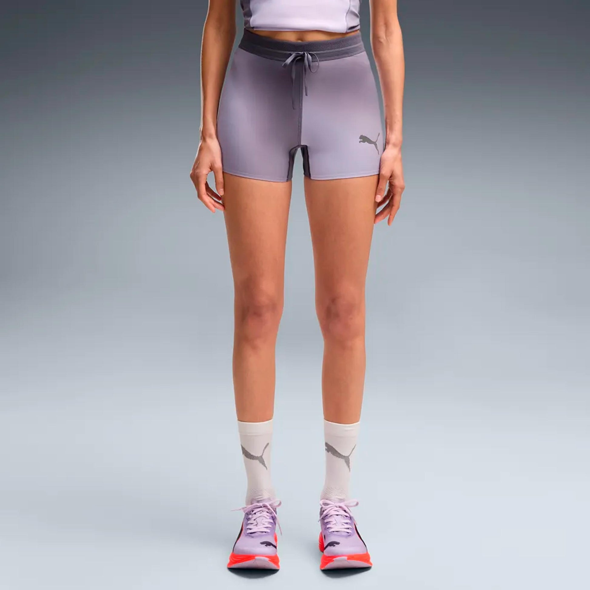 Puma Lightspeed AOP 3in   Hardlooplegging Dames - grijs