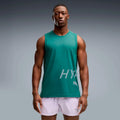 HYROX PWRMODE Training  Hardloopshirt Heren - groen