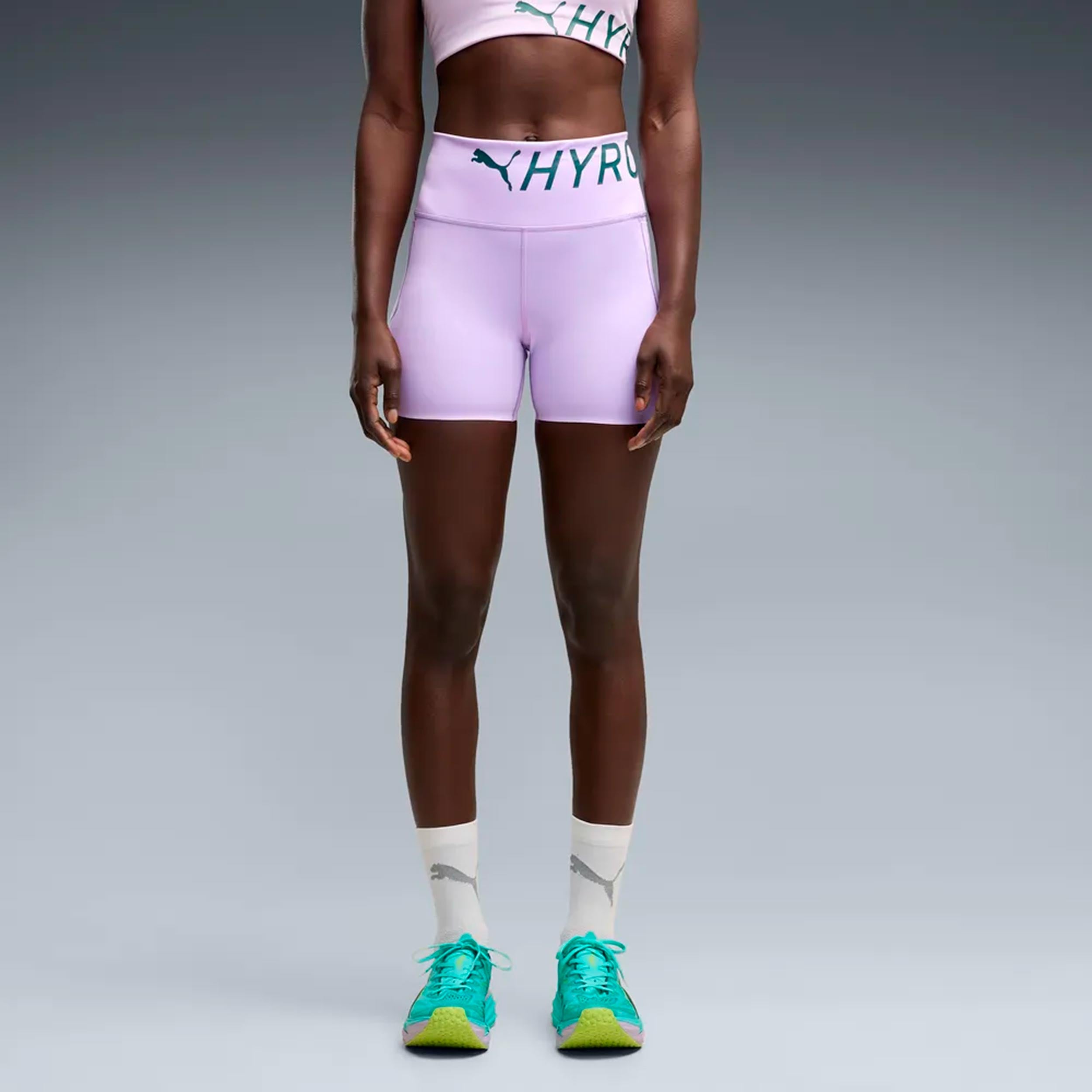Puma HYROX PWRMODE 4in   Hardlooplegging Dames - mauve