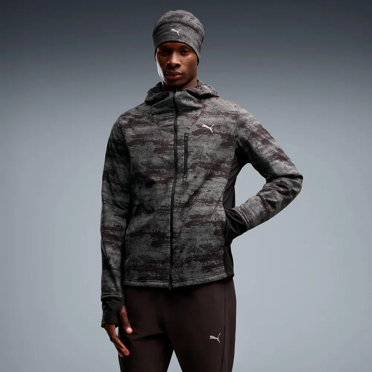 Puma Brightstride Primaloft  Hardloopjas Heren - zwart