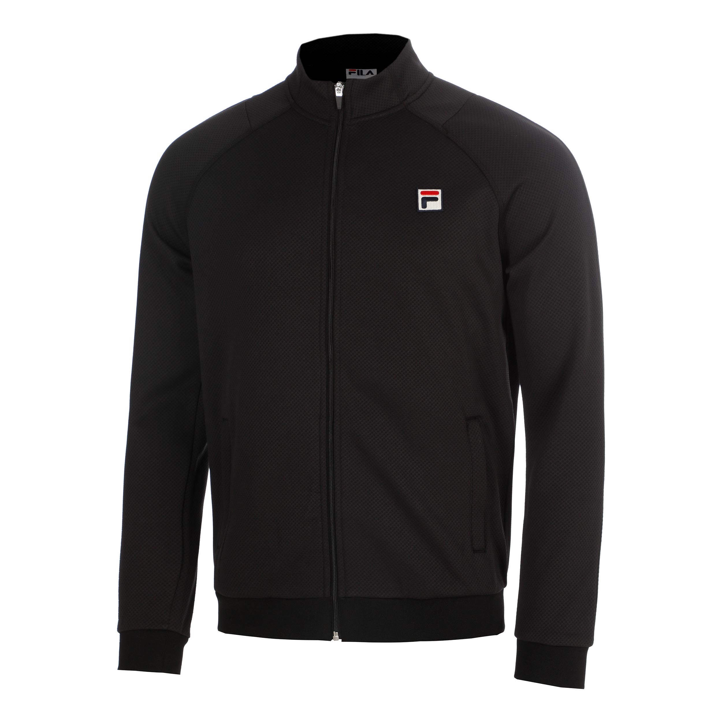 Fila Demetrio Trainingsjack Heren - zwart, wit