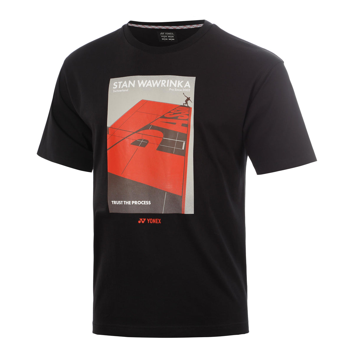 Yonex Stan T-shirt Heren - zwart