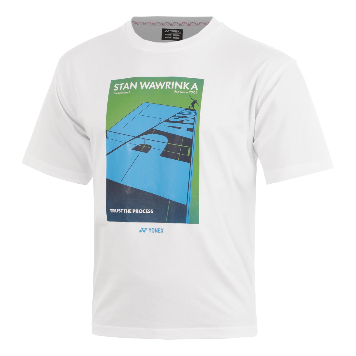Yonex Stan T-shirt Heren - wit