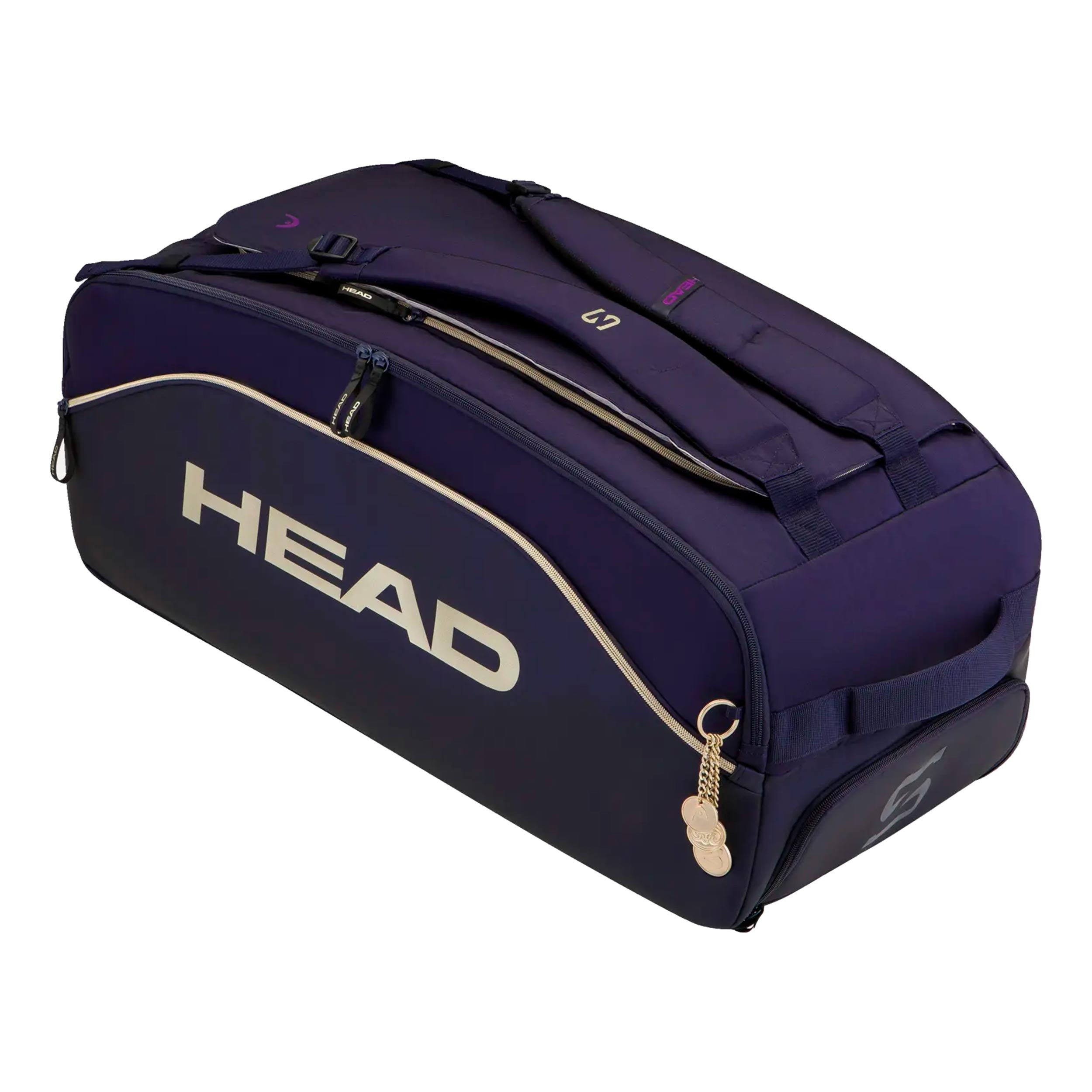HEAD Pro X Duffle Bag L Zverev LTD Rackettas 9 stuks - blauw