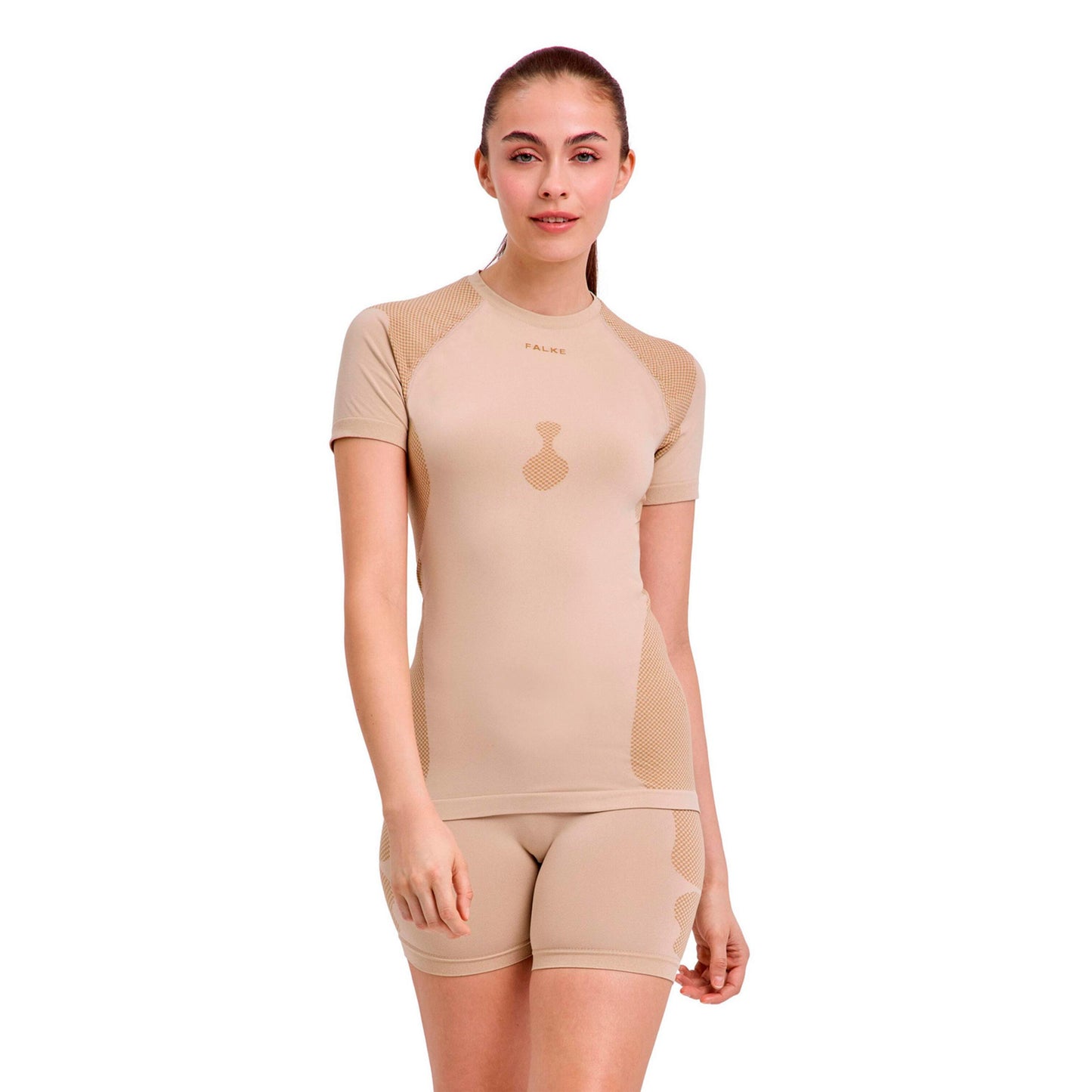 Falke Warm Trend  Vest Dames - natuurlijke kleuren
