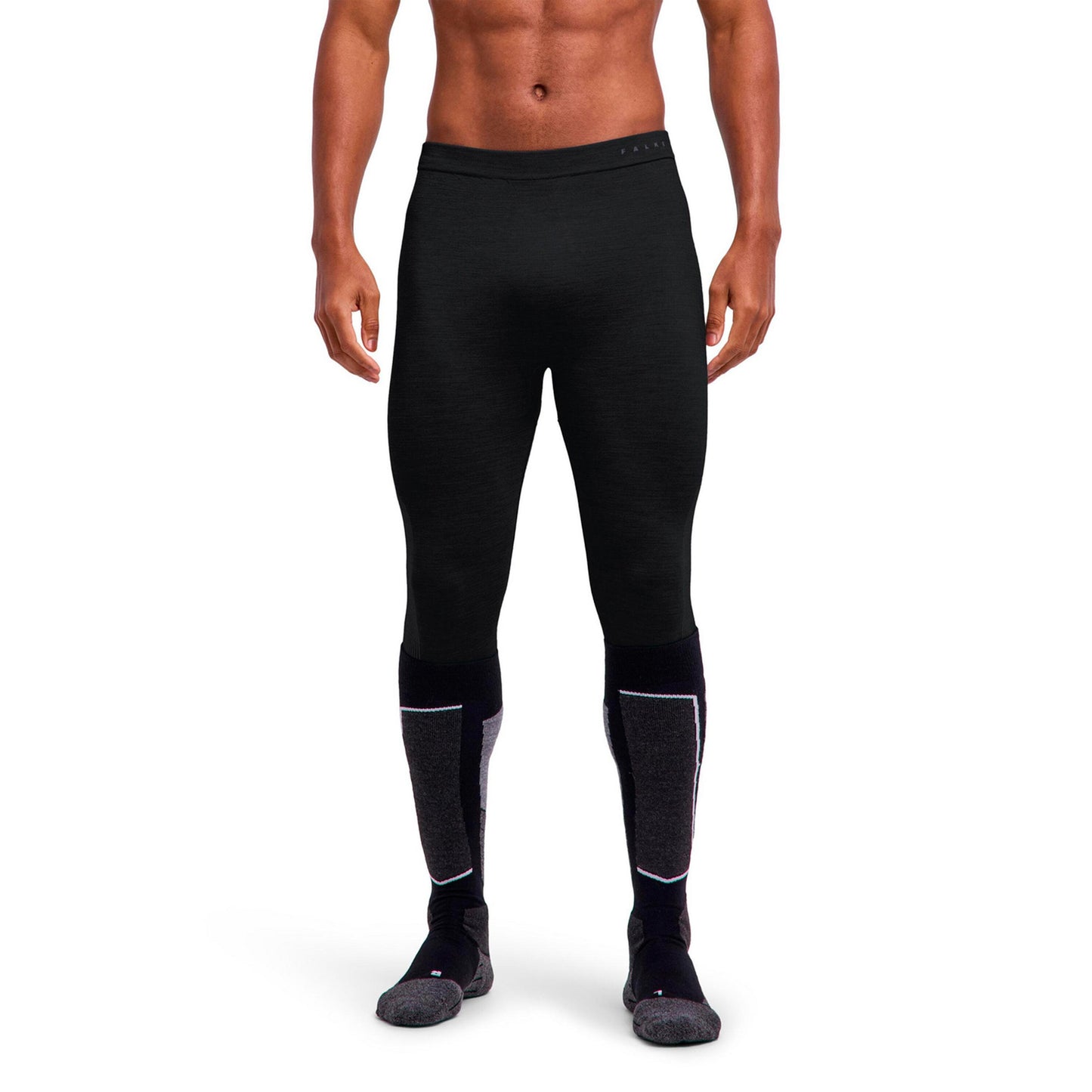 Falke Wool Tech Light 3/4  Tight Heren - zwart