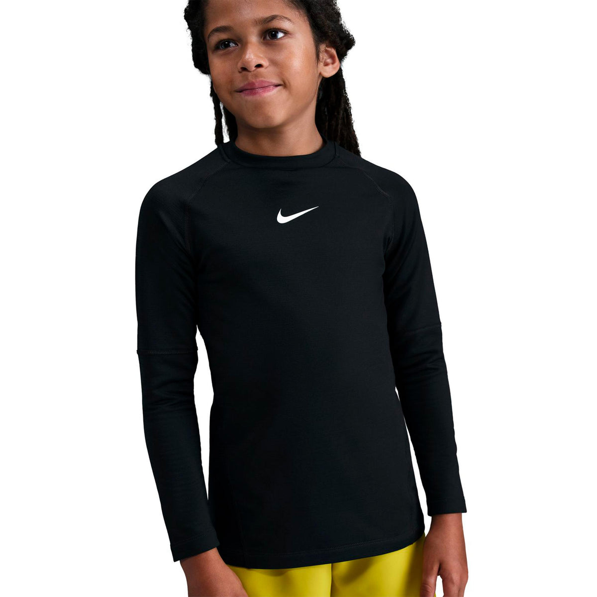 Nike Dri-Fit Crewneck Longsleeve Jongens - zwart