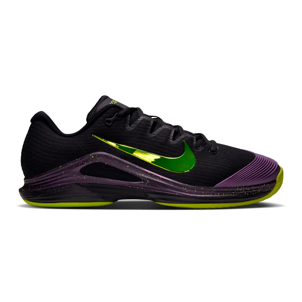 Nike Zoom Vapor 12 Allcourt schoen Heren - zwart, neongeel