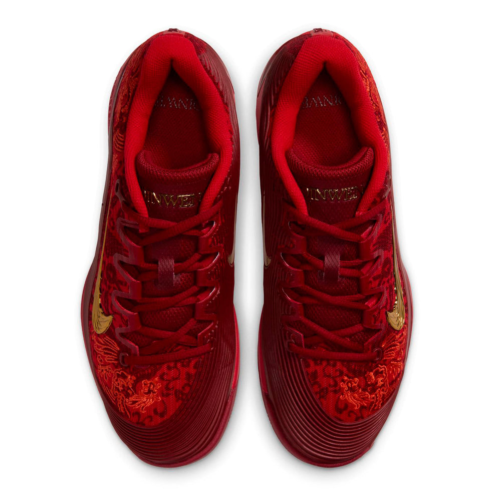 Qinwen Zheng Vapor 12 Allcourt schoen Dames-rood, goud | Tennis-Point