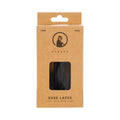 QP shoe laces 120cm Veters - zwart