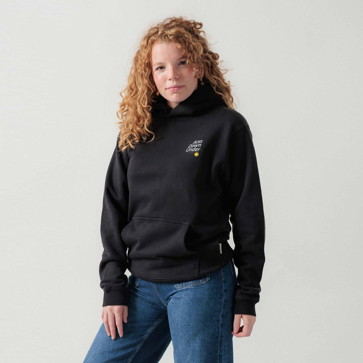 Lobster & Lemonade Maus Aces Down Under – '18 Street Sweater met capuchon Unisex - zwart, veelkleurig