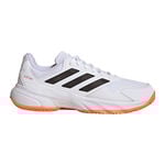 adidas Tennisschoenen adidas CourtJam Control 3 Gravelschoen Heren-wit, oranje