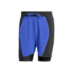 adidas Kleding adidas Short & Tight 6in Shorts Heren-Blauw,Zwart