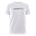 Craft Kleding Craft Core Essence Logo Hardloopshirt Heren-Wit