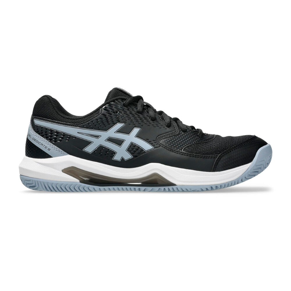 ASICS Gel-Dedicate 8 Tennisschoenen Heren-zwart, grijs