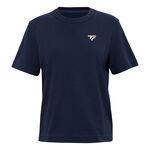 Tecnifibre Kleding Tecnifibre Graphic T-shirt Dames-donkerblauw