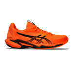 ASICS Tennisschoenen ASICS Solution Speed FF 3 Allcourt schoen Heren - neonoranje, zwart