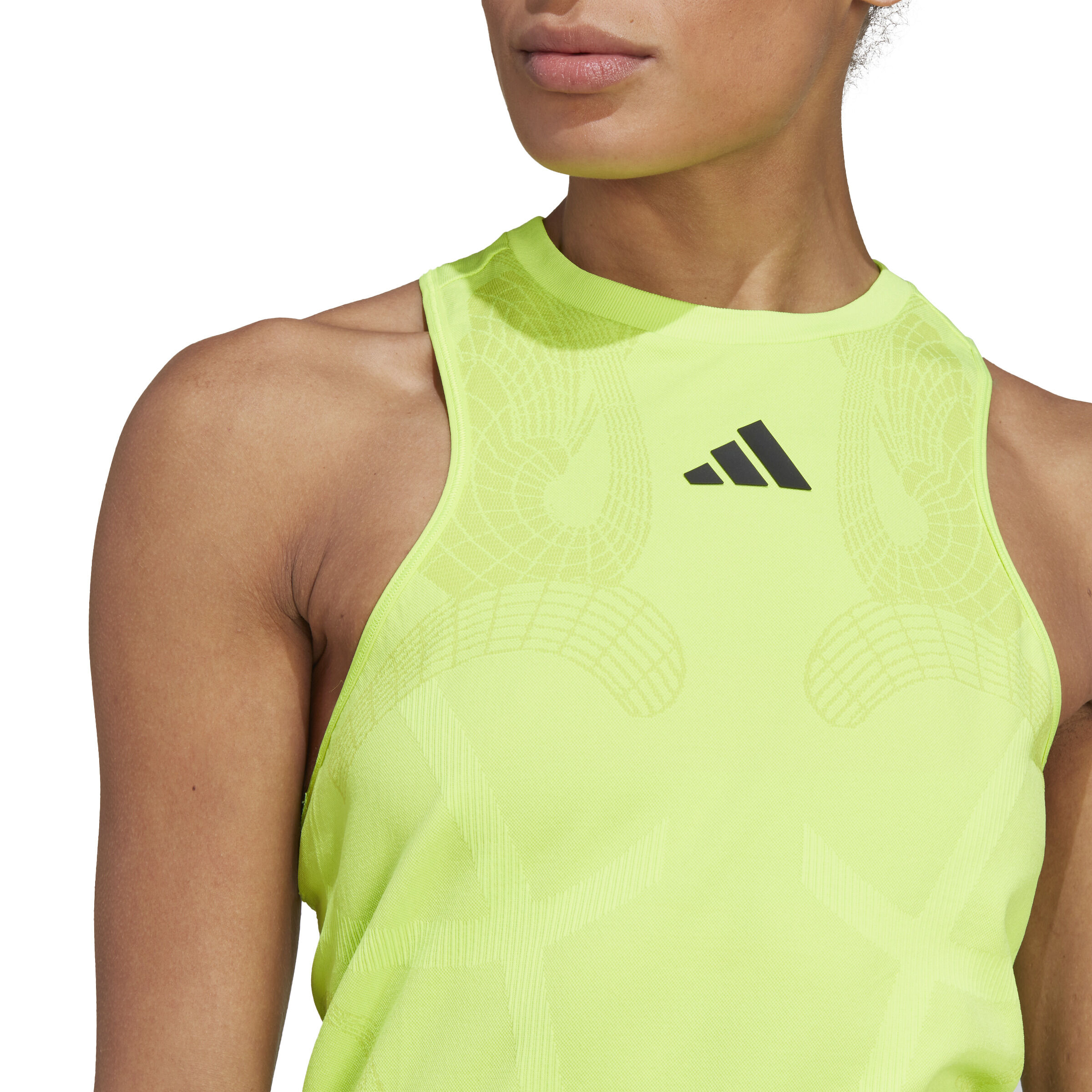 Pro Y Tank Tanktop Dames Limoen