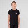 Crew Chill T-shirt Meisjes-Zwart