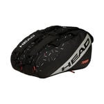 HEAD HEAD Team Padel Bag L Padel Ballentas-Zwart,Zilver