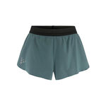 Craft Kleding Craft Pro Hypervent Split 2 Hardloopshorts Dames-Blauw