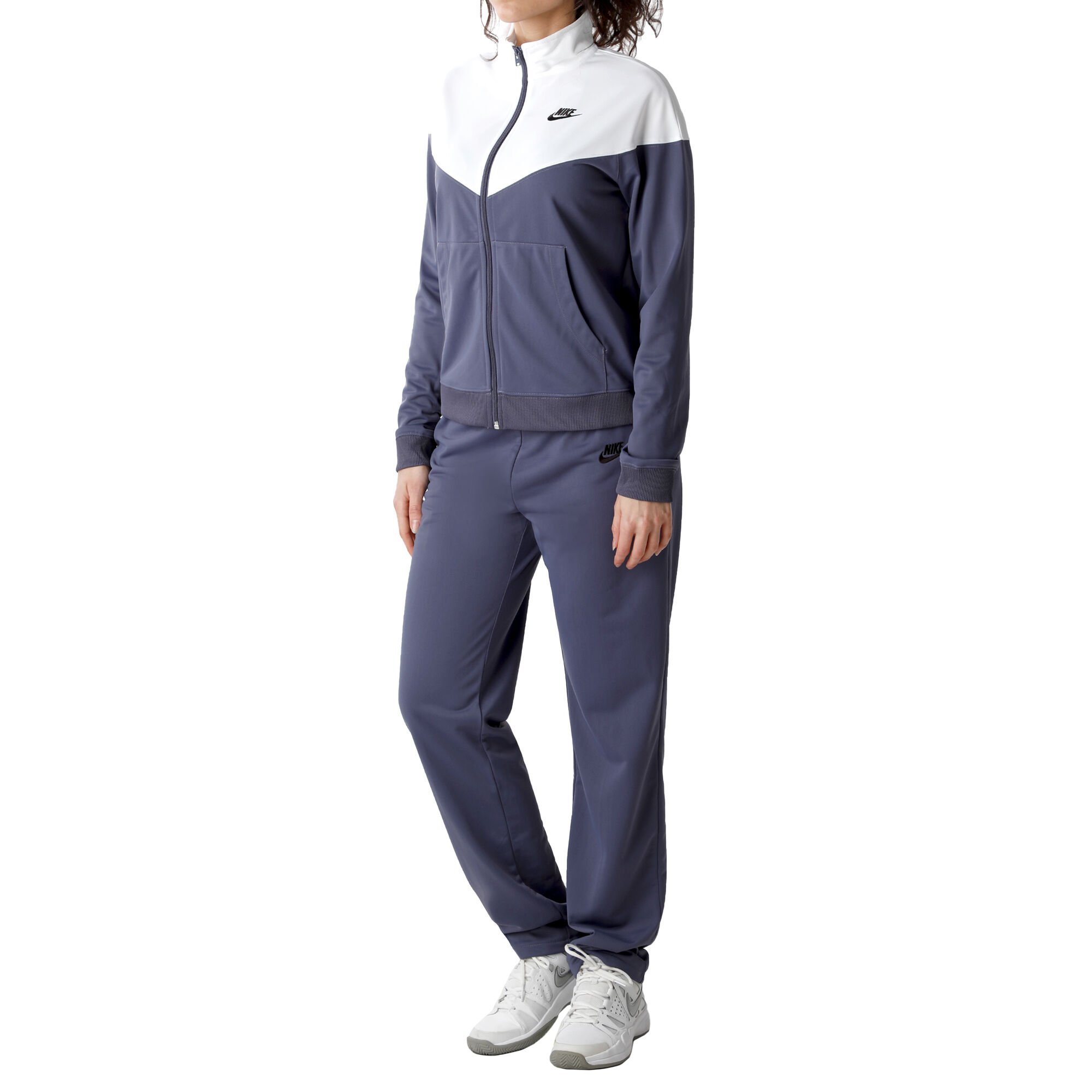 Indiener Echter Parameters Nike Sportswear Trainingspak Dames - Blauw, Wit online kopen | Tennis-Point