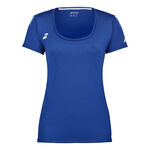 Babolat Kleding Babolat Play Cap Sleeve T-shirt Dames-Blauw
