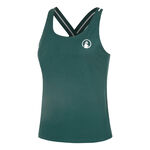 Quiet Please Kleding Quiet Please Serve & Volley Tanktop Dames-groen