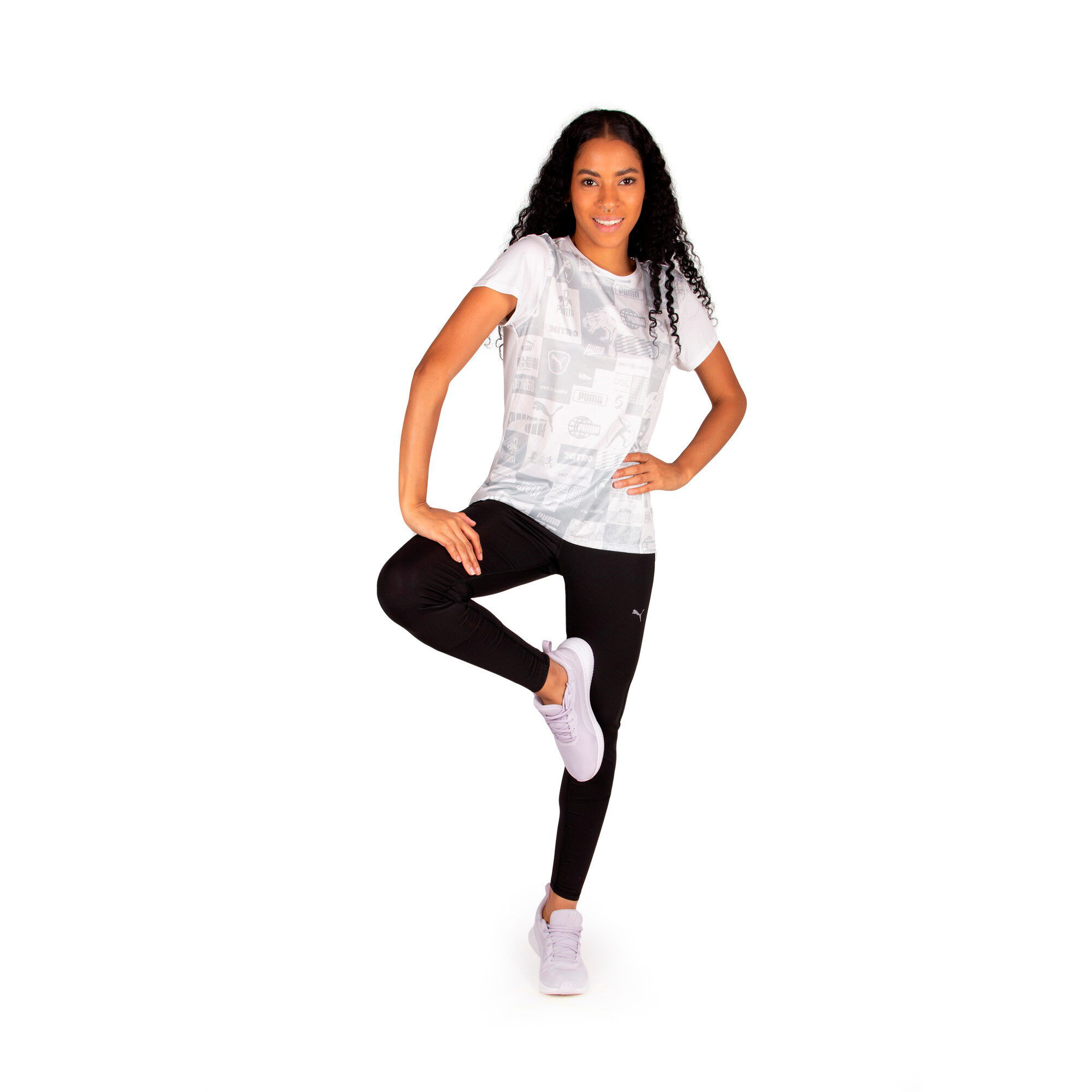 Buy Puma Run Favorite Regular Rise Long Tight Dames Zwart online Tennis Point NL