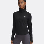 Under Armour Kleding Under Armour Motion Half-Zip Longsleeve Dames-Zwart