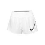 Nike Kleding Nike Dri-Fit One Swoosh Hardloopshorts Dames-Wit